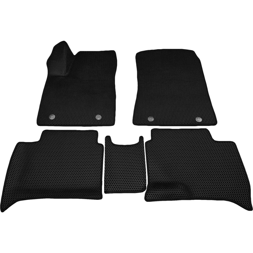 Изображение товара Автомобильные коврики для LIVAN X3 2022-2024 черные комплект 5 шт. ЭВА