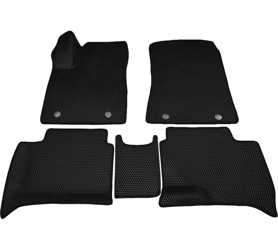 Изображение товара Автомобильные коврики черные ООО ПКФ Сварком с черной окантовкой EVA в салон комплект 5 шт. Livan X3 Pro (2022-2024) р23025