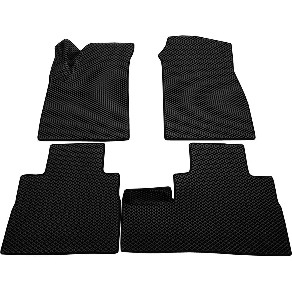 Изображение товара 3D автомобильные коврики черные Jetour Dashing 2022 года