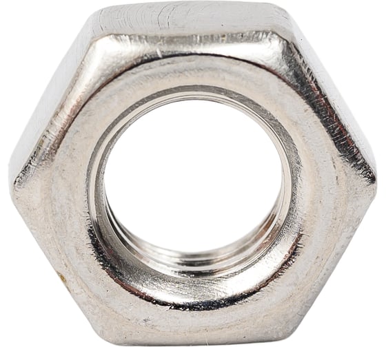 Изображение товара Gigant Гайка DIN934 шестигранная нержавеющая сталь А2 М8 15 шт 124054