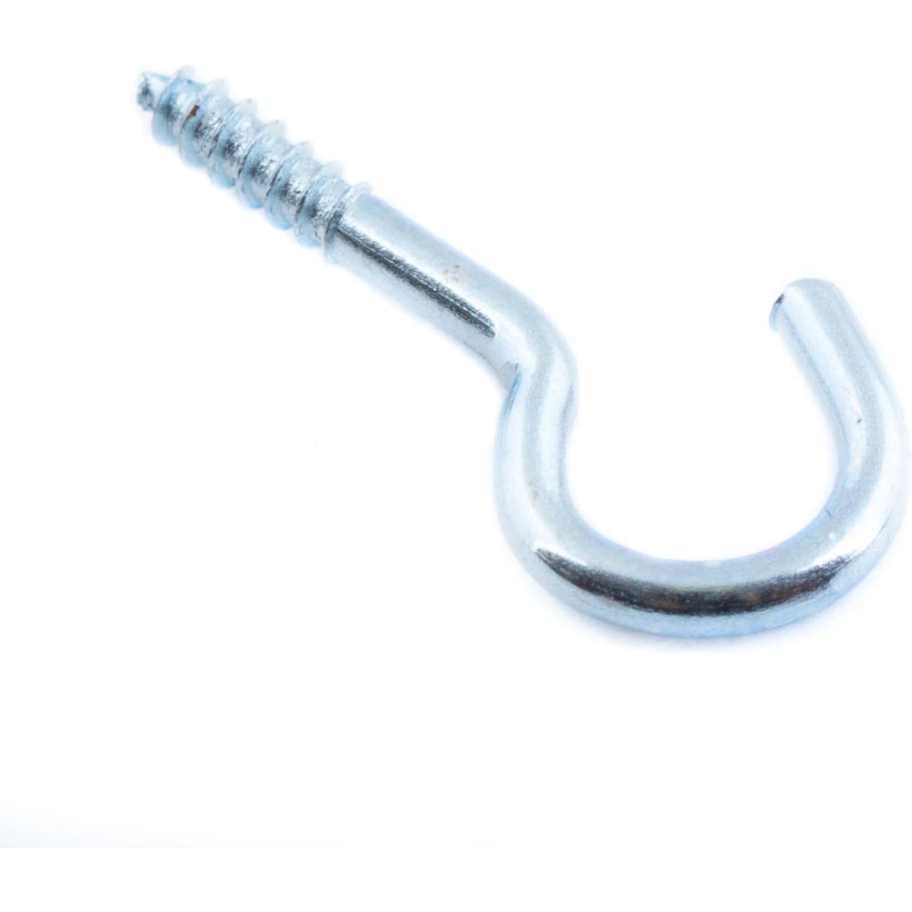 Изображение товара Крюк-полукольцо Стройбат 5,0x50 (белый цинк 120 шт) 559500