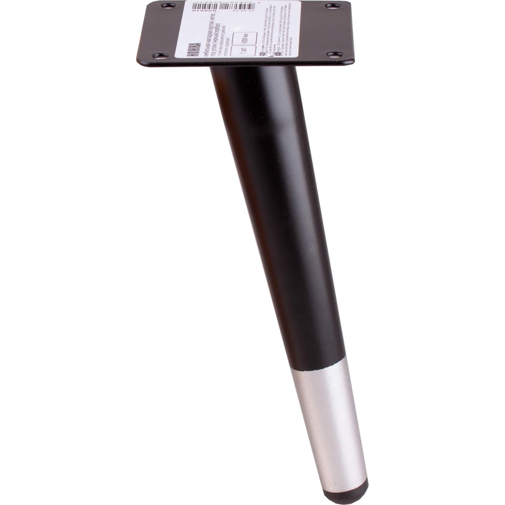 Изображение товара Ножка мебельная Стройбат накладная H200 круг металл М8 200 мм