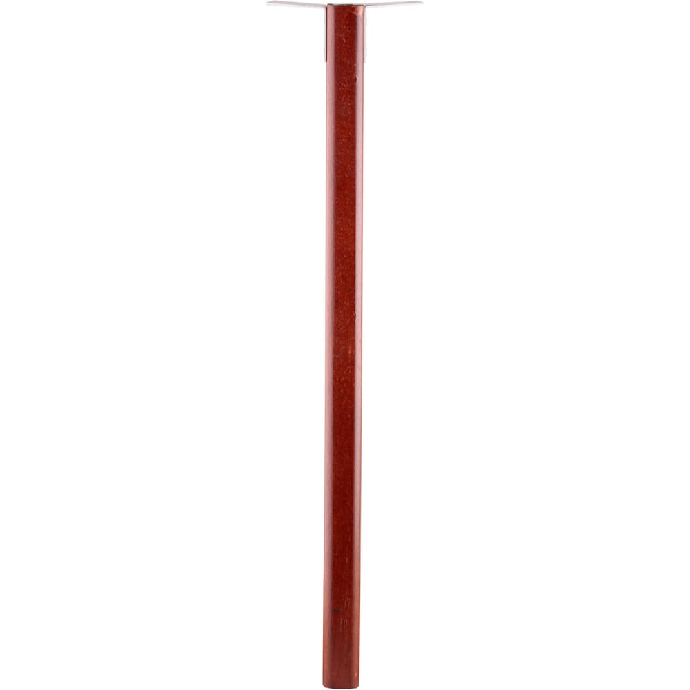 Изображение товара Ножка накладная Стройбат квадрат H740 дерево, под углом, нерег. (венге 20 шт) 625360