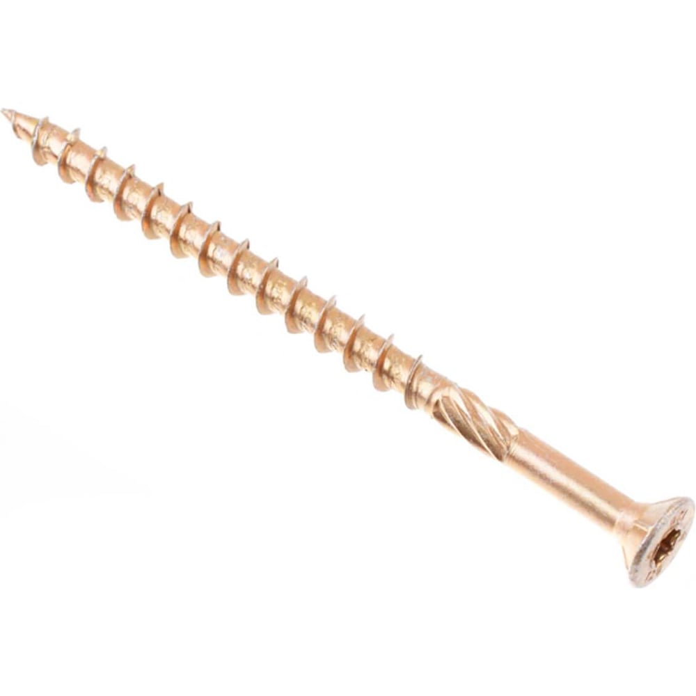 Изображение товара Саморезы универсальные Стройбат TX 8,0x220 (желтый цинк 60 шт) 555340