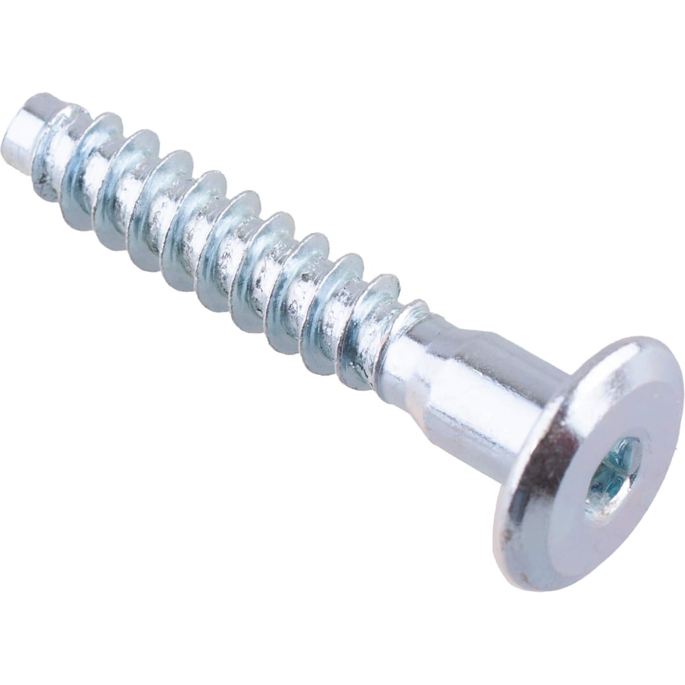 Изображение товара Стяжка шурупная Стройбат 622320 HEX белый цинк 7x70