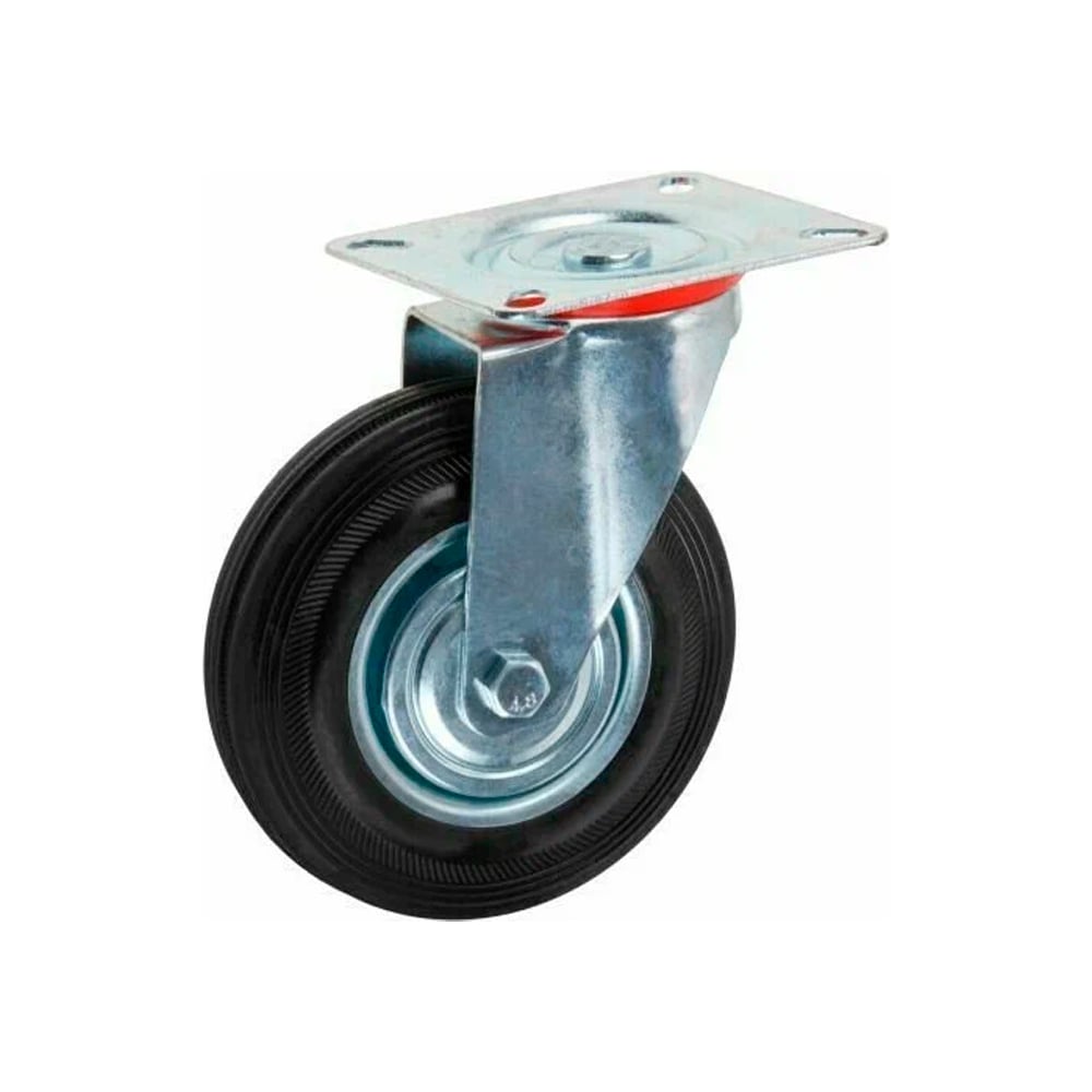 Изображение товара Опора колёсная STARFIX d-125мм на площадке без фиксатора для мебели