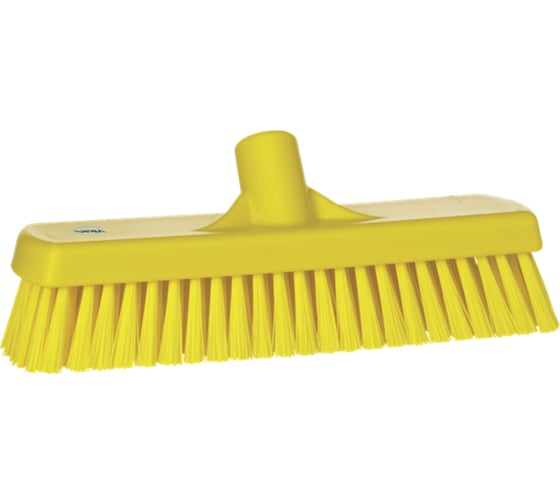 Изображение товара Щетка для мытья полов и стен Vikan 305 мм, жёсткий ворс, желтый цвет 70606