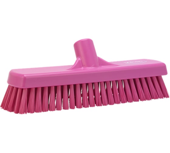 Изображение товара Щетка для мытья полов и стен Vikan 305 мм, жёсткий ворс, розовый 70601