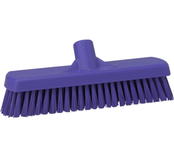 Изображение товара Щетка для мытья полов и стен Vikan 305 мм, жёсткий ворс, фиолетовый цвет 70608