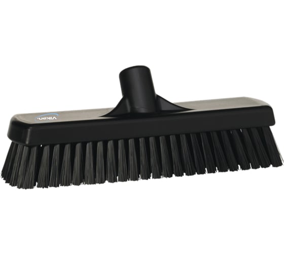 Изображение товара Щетка для мытья полов и стен Vikan 305 мм, жёсткий ворс, черный цвет 70609