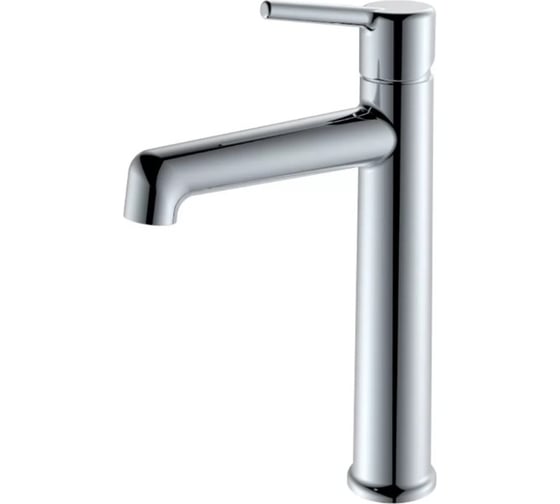 Изображение товара Смеситель для раковины-чаши однорычажный высокий ViEiR латунь хром керамический картридж для умывальника-чаши V103513