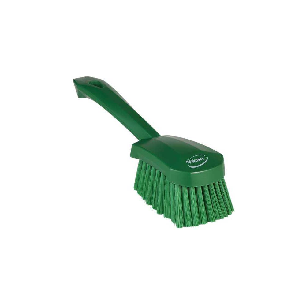 Изображение товара Щетка для мытья с короткой ручкой Vikan 270 мм мягкий зеленый