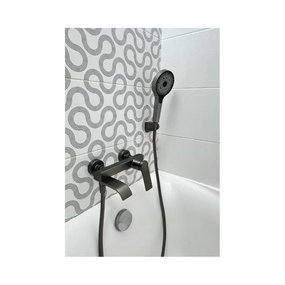 Изображение товара Смеситель для ванны однорычажный ViEiR V343531-G графит