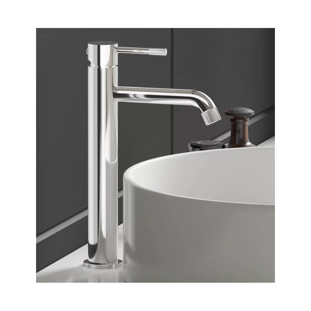 Изображение товара Смеситель для раковины ViEiR V402512 высокий хром однорычажный с аэрратором