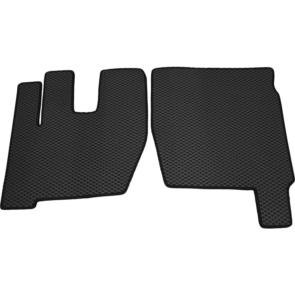 Изображение товара Автомобильные коврики черные из ЭВА для SHACMAN X3000, 2 шт.