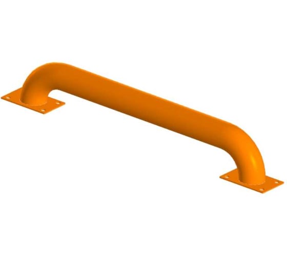 Изображение товара Защита бордюра Parallax (колесоотбойник, тип 1) оранжевый 750 мм 601OR4002-ZCH