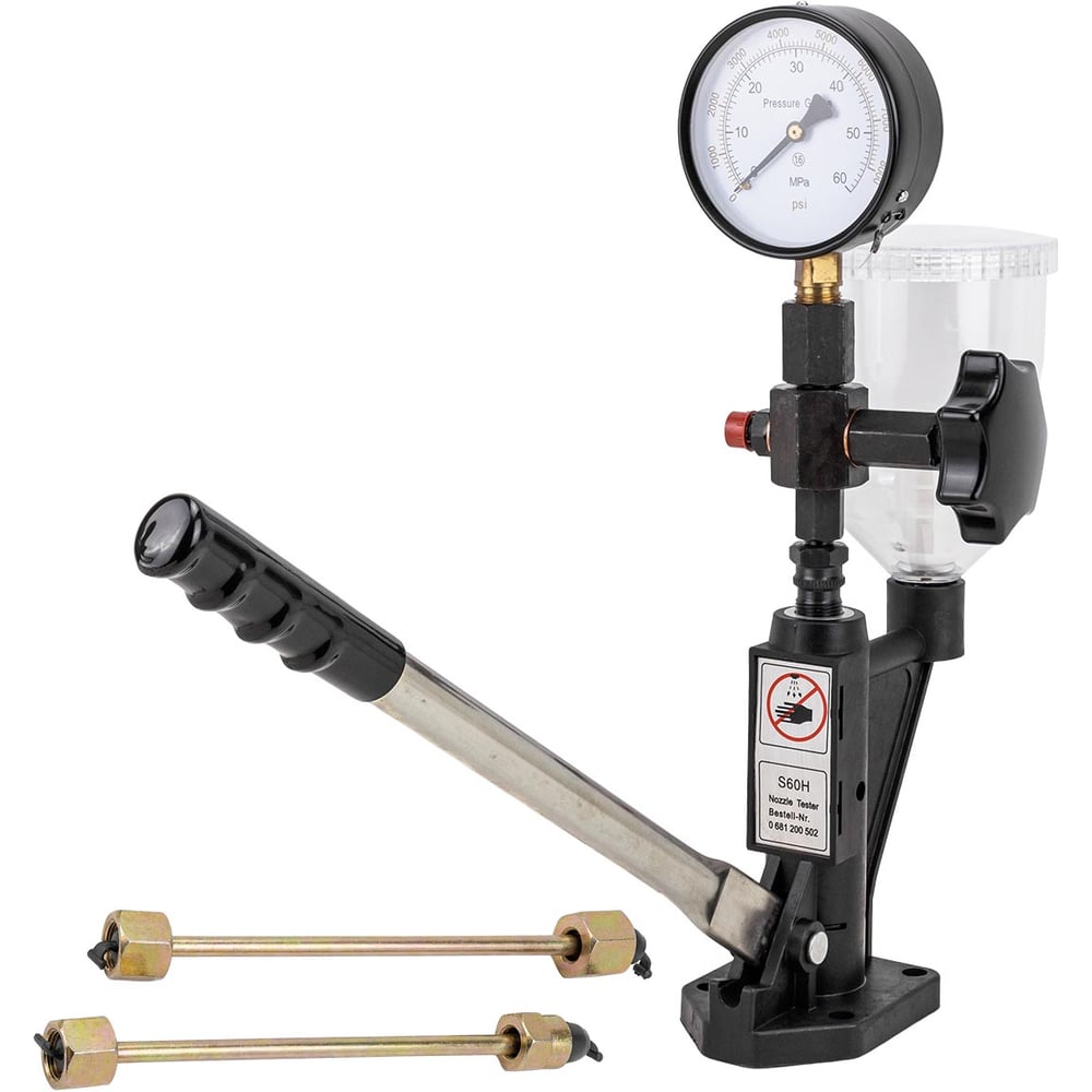 Изображение товара Стенд для проверки дизельных форсунок с манометром и адаптерами JBC 905G13