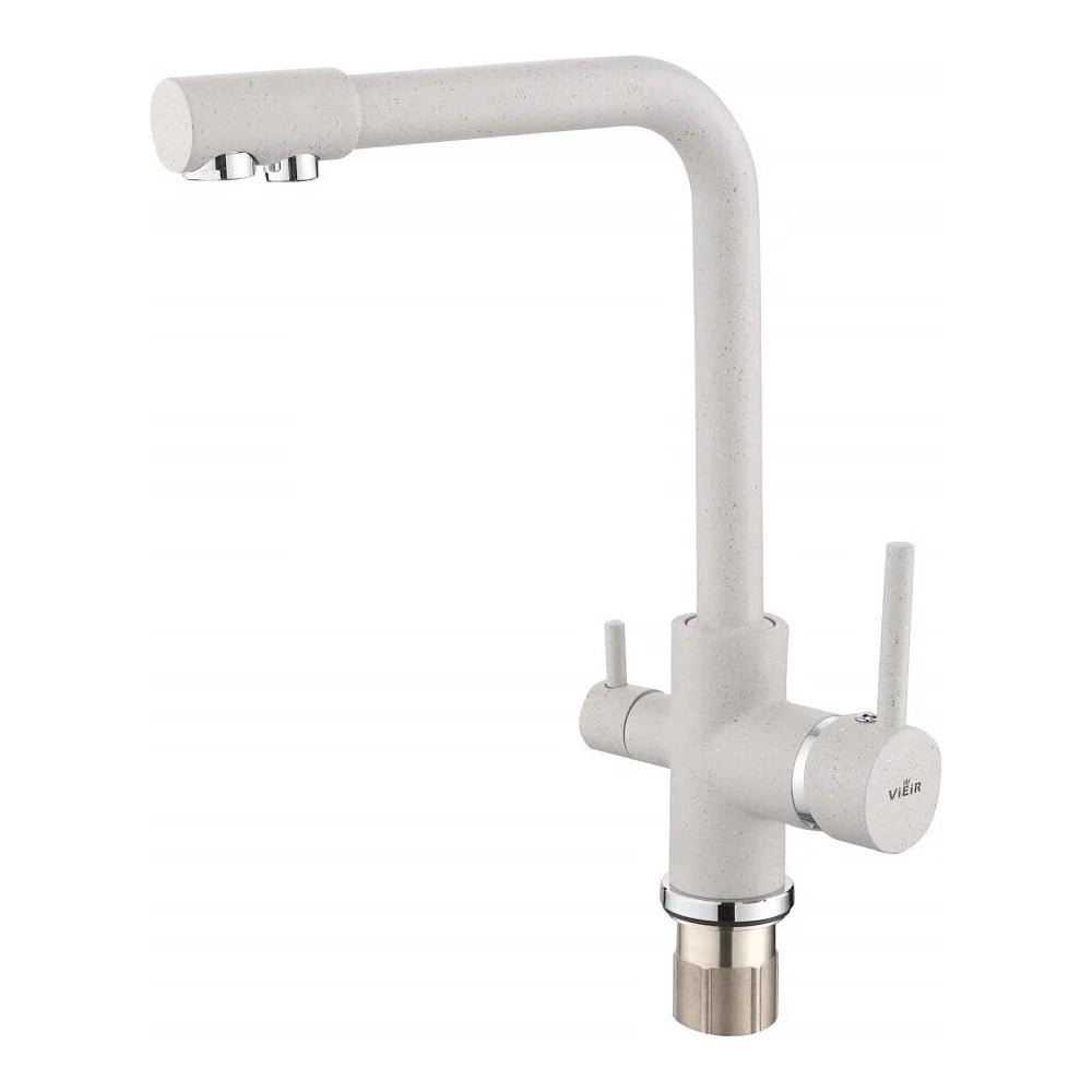 Изображение товара Смеситель для кухни ViEiR однорычажный латунный с высоким изливом и переключением на фильтр