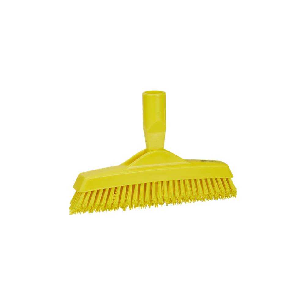 Изображение товара Щетка-скраб Vikan 225 мм жесткая желтая цвет 70406