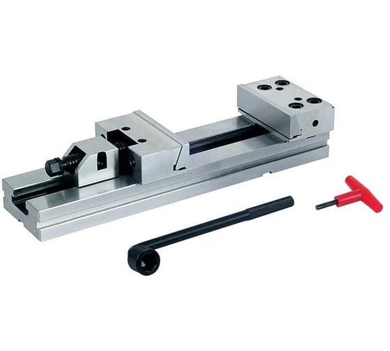 Изображение товара Тиски станочные TORNERI модульные прецизионные L губок 300 мм, серия GT300B Т025869