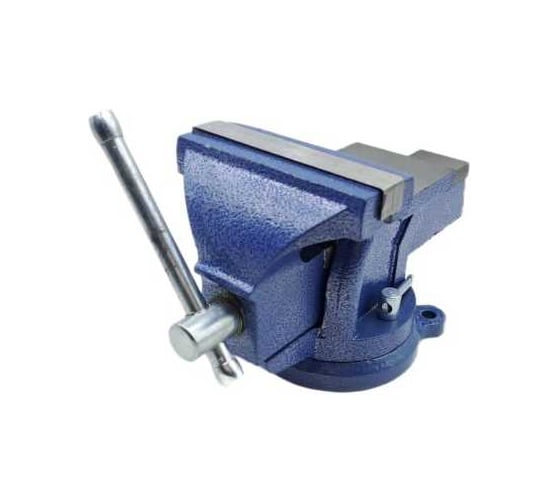 Изображение товара Тиски слесарные TORNERI поворотные L губок 100 мм Т025873