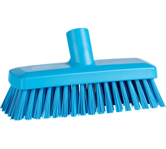 Изображение товара Компактная щетка для пола и стен Vikan 225 мм, жесткий, синий цвет 70423