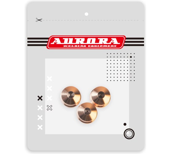 Изображение товара Сопло плазматрона Aurora LT101-141 d.1.4мм (3шт в упаковке) 40158