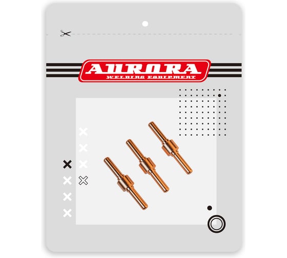 Изображение товара Катод плазматрона Aurora PT-31 длин. Inn (3шт в упаковке) 40142