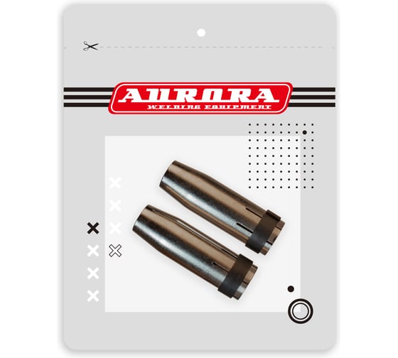 Изображение товара Сопло горелки Aurora d.12.5 (MIG 24, 240wc) (2шт в упаковке) 40155