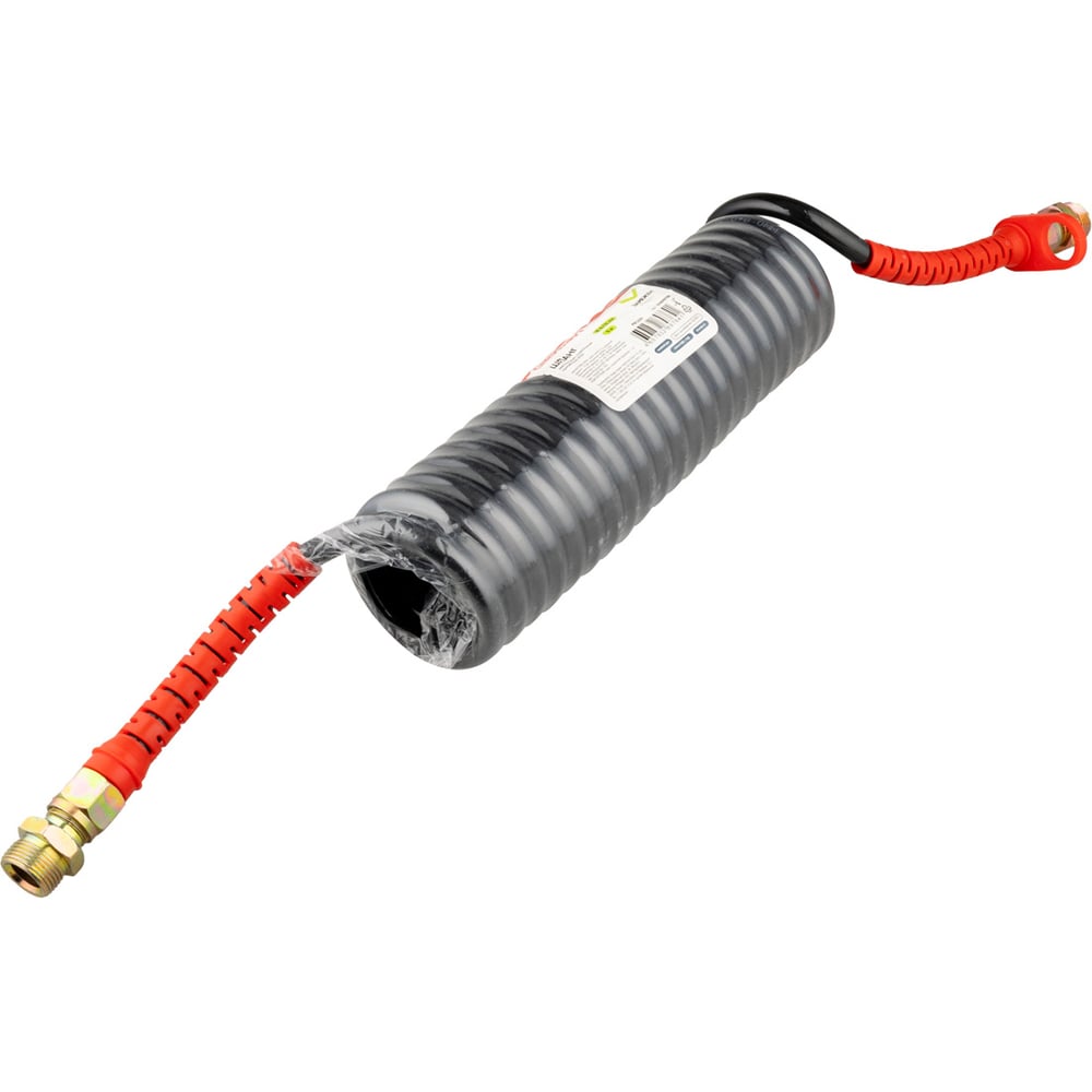 Изображение товара Спиральный прицепной шланг SKYWAY 5м М22 полиамид