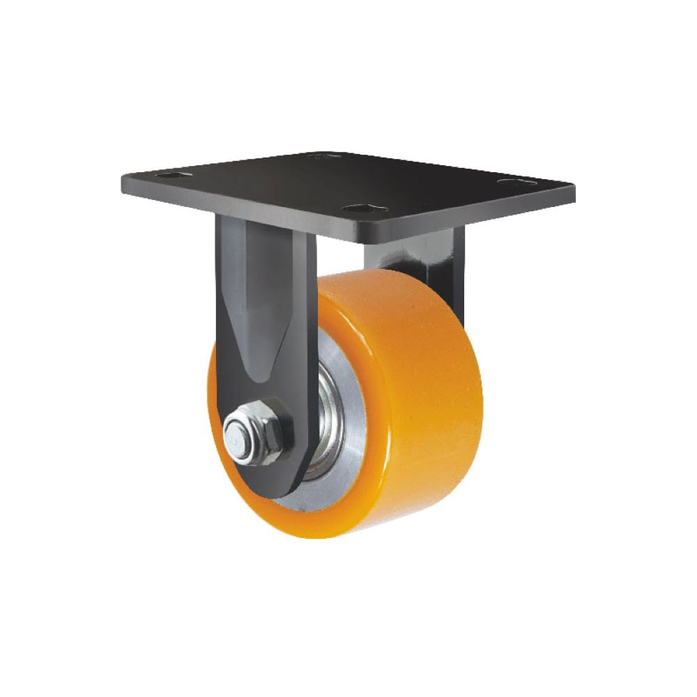 Изображение товара Колесная опора Inford неповоротная с панелью J38 VABM 075 R для промышленных систем