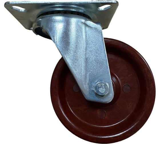 Изображение товара Колесная опора термостойкая поворотная Inford с панелью крепления E23 HOPK 100 S