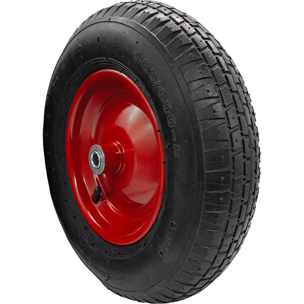 Изображение товара Колесо СИЛАЧ пневматическое 4.00-8 16мм для тачки и техники