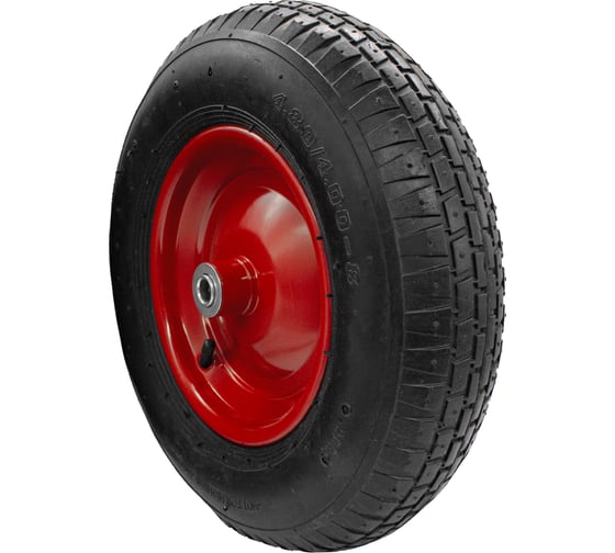 Изображение товара Колесо СИЛАЧ к тачке пневматическое 4.00-8, 16мм 023612