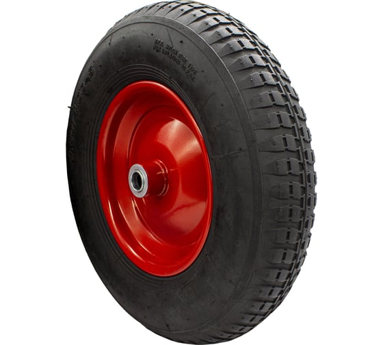 Изображение товара Колесо СИЛАЧ к тачке пневматическое PR 3001, 4.00-8, 20мм (1/5) 023614