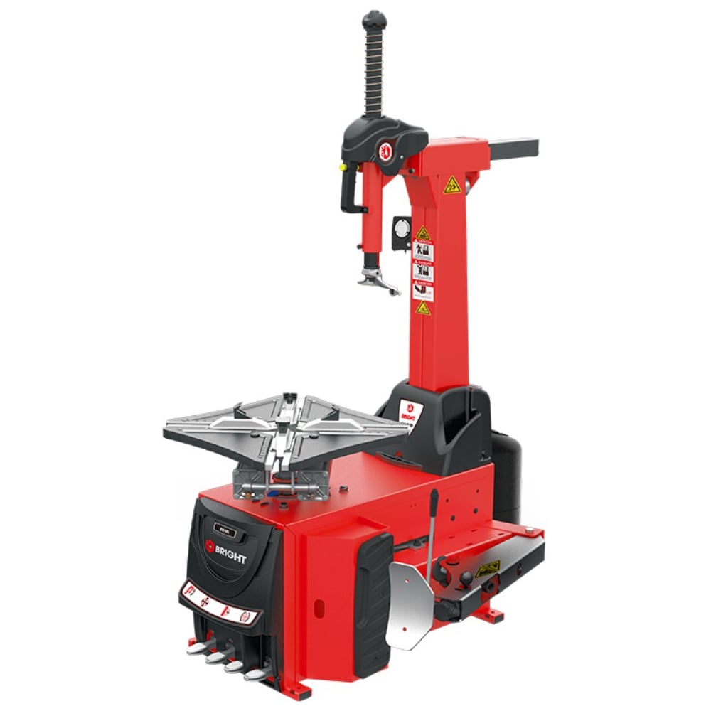 Изображение товара Станок шиномонтажный BRIGHT GT889N_RAL3002 автомат взрывная накачка