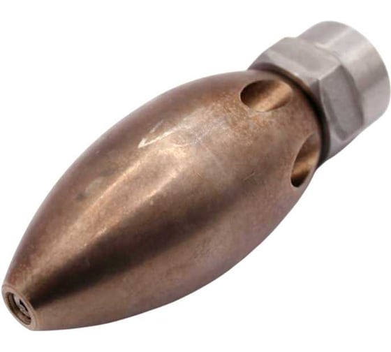 Изображение товара Насадка каналопромывочная REDLI BULLET-85 (G1/2, от 40л/мин, от 150бар, для труб 100-400мм) 0180.40150