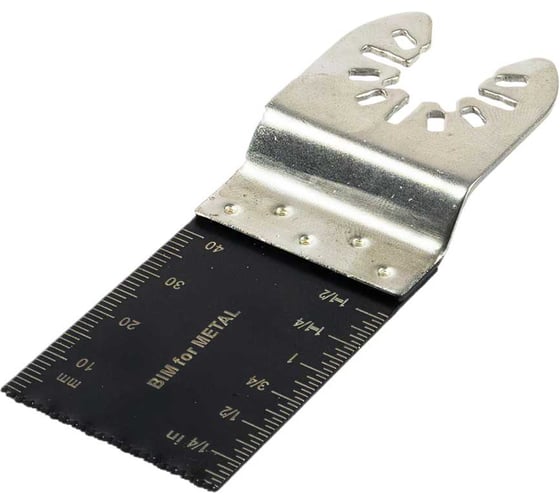 Изображение товара Насадка Pobedit для МФИ пазовая прямая, BiM, по металлу и дереву, 34x0.9 мм 4980034