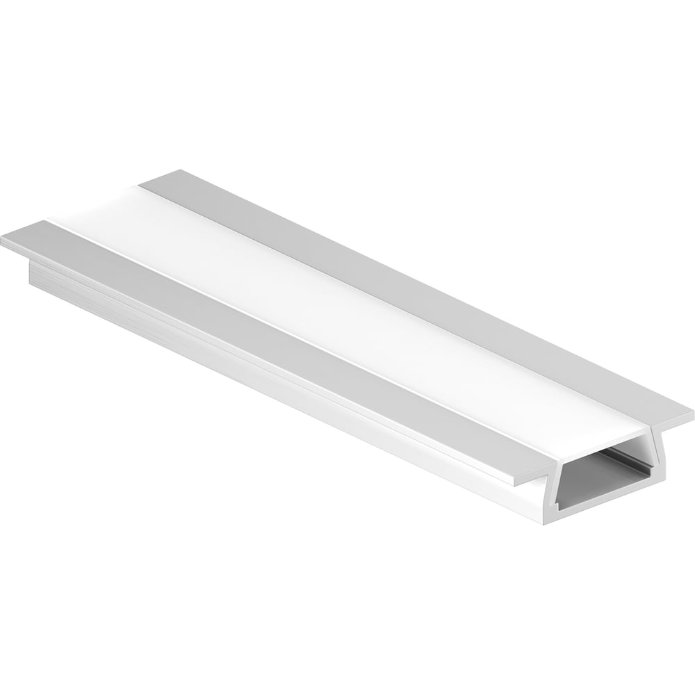 Изображение товара Алюминиевый профиль для светодиодной ленты серебро врезной Geniled 2 метра 5шт 12130_ch_5