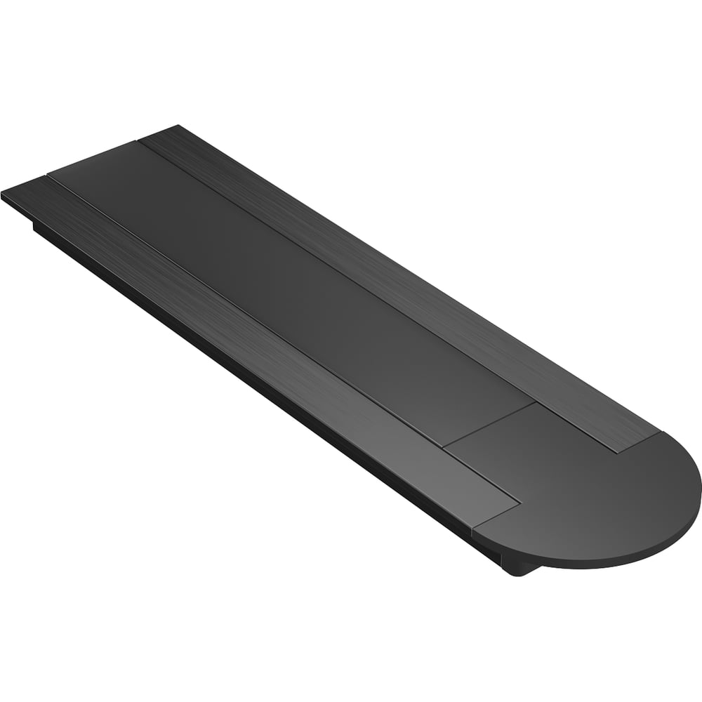 Изображение товара Алюминиевый профиль для светодиодной ленты Geniled 2 метра врезной черный