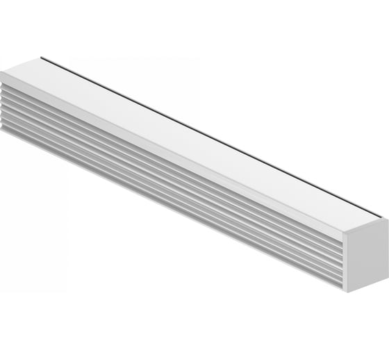 Изображение товара Алюминиевый профиль для светодиодной ленты накладной Geniled 2 метра 3шт белый 12384_ch_3