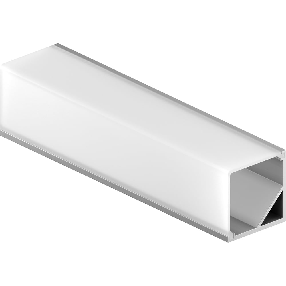 Изображение товара Алюминиевый профиль для светодиодной ленты серебро угловой Geniled 2 метра 16х16 4шт 12345_ch_4