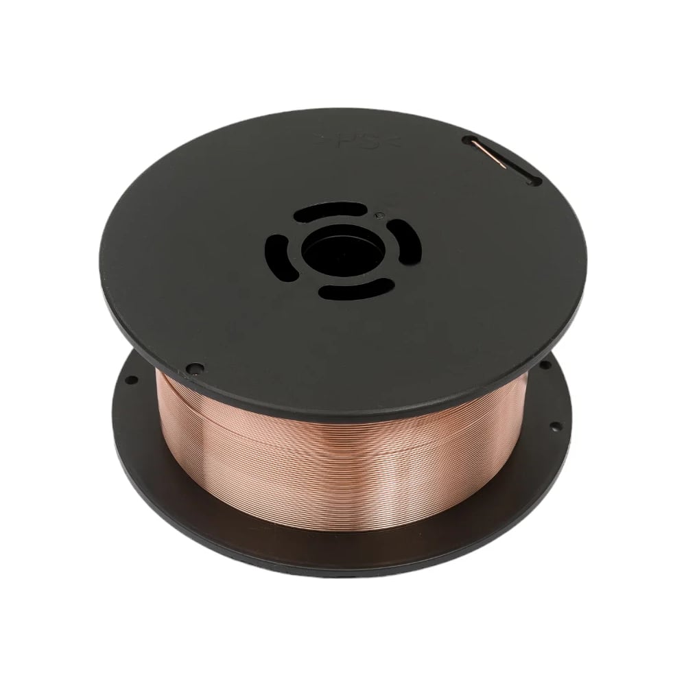 Изображение товара Сварочная проволока омедненная Kroff 0,8 мм 1 кг для газовой сварки