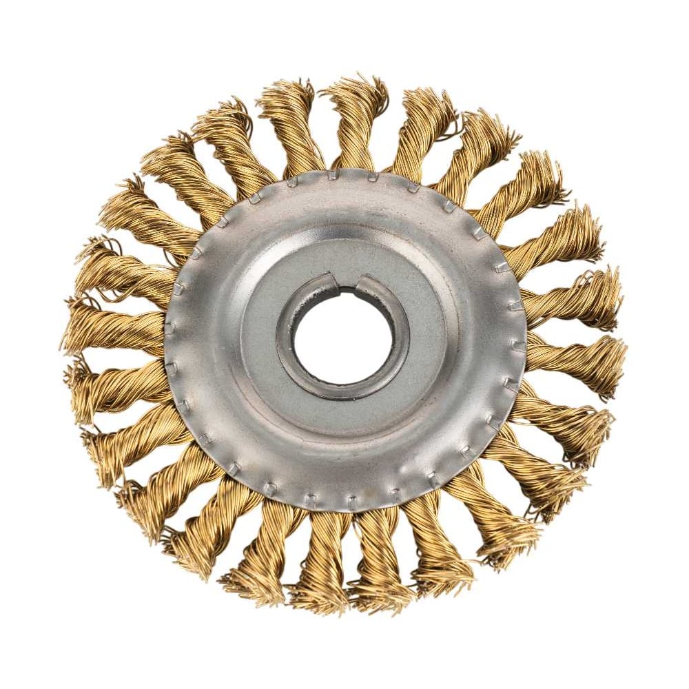 Изображение товара Щетка YOZHIK латунная для УШМ 125 мм RV125LAT