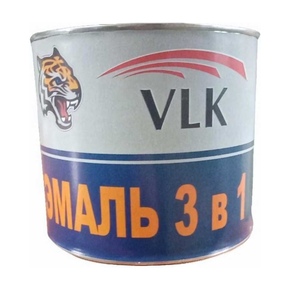 Изображение товара Эмаль 3в1 Volakom RAL 6029 Мятно-зеленый 2кг полуглянцевая