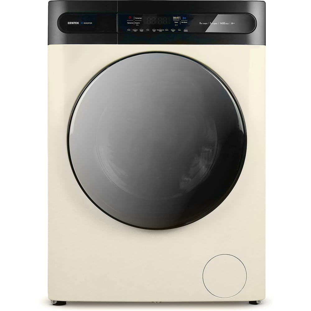 Изображение товара Стиральная машина Centek CT-1958 с сушкой и дисплеем 8 кг 5 кг A+++