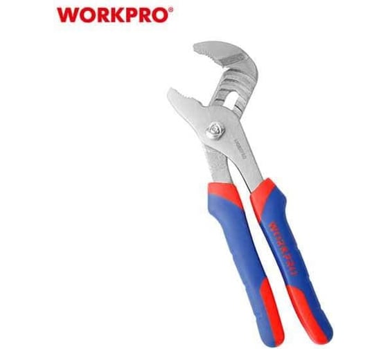 Изображение товара Клещи переставные с гребенчатым шарниром WORKPRO CR-V, 200мм WP231127