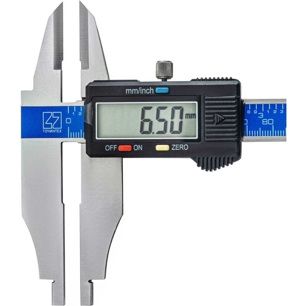 Изображение товара Штангенциркуль ТОЧИНТЕХ ШЦЦ-II-250-0,01 профессиональный цифровой из нержавеющей стали