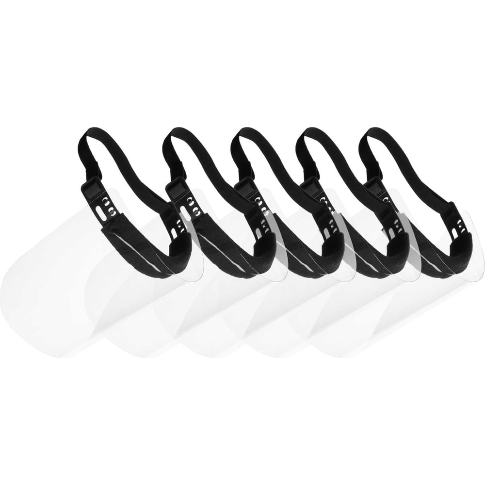 Изображение товара Щитки защитные doka Vizor Standart 5 шт VSD-5P для защиты глаз и лица