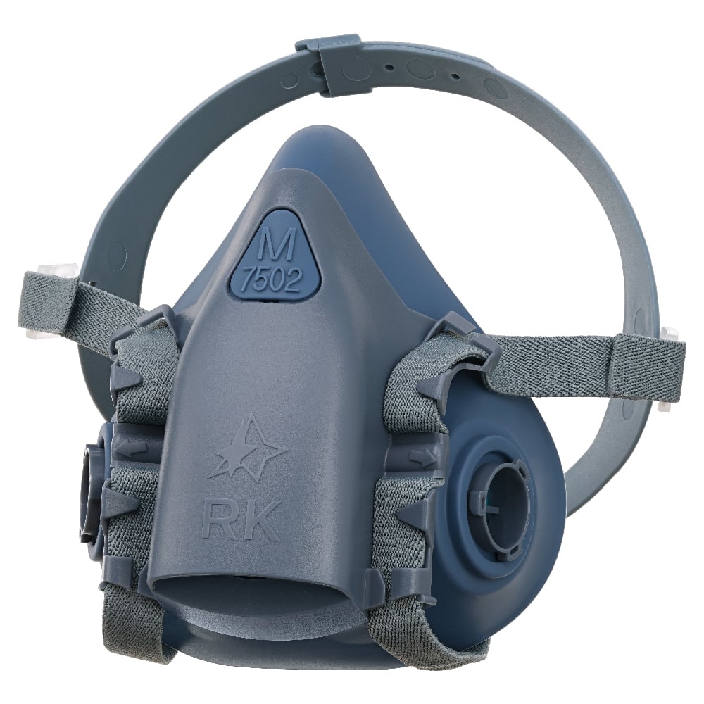 Изображение товара Респираторная полумаска RK 7502 FFP3 многоразовая с клапаном и силиконовым материалом